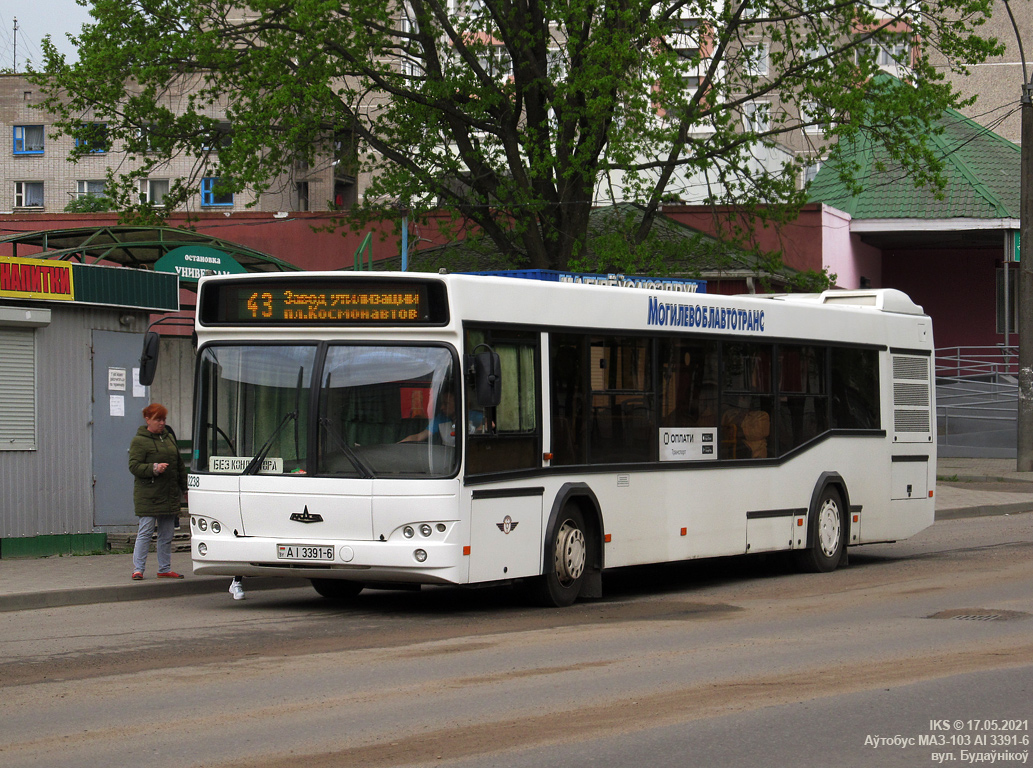Mogilev, MAZ-103.486 nr. 2238