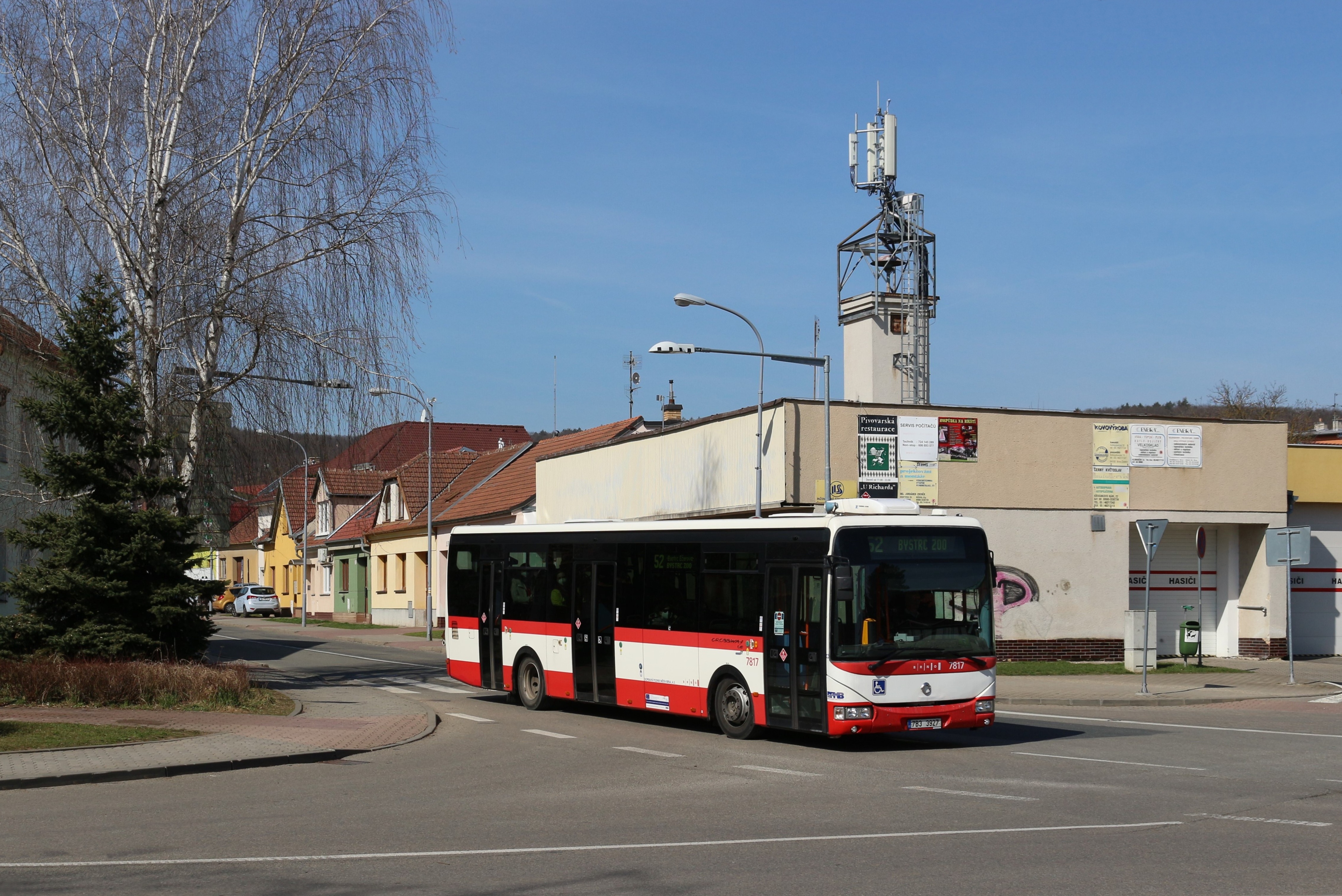 Brno, Irisbus Crossway LE 12M č. 7817
