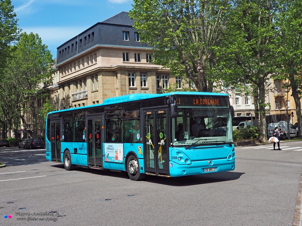 Metz, Irisbus Citelis Line # 0704