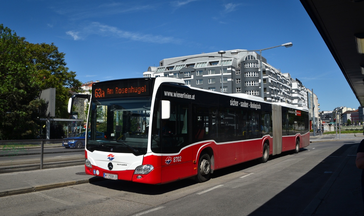 Wien, Mercedes-Benz Citaro C2 G № 8702