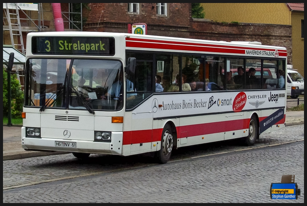 Stralsund, Mercedes-Benz O405 # 51