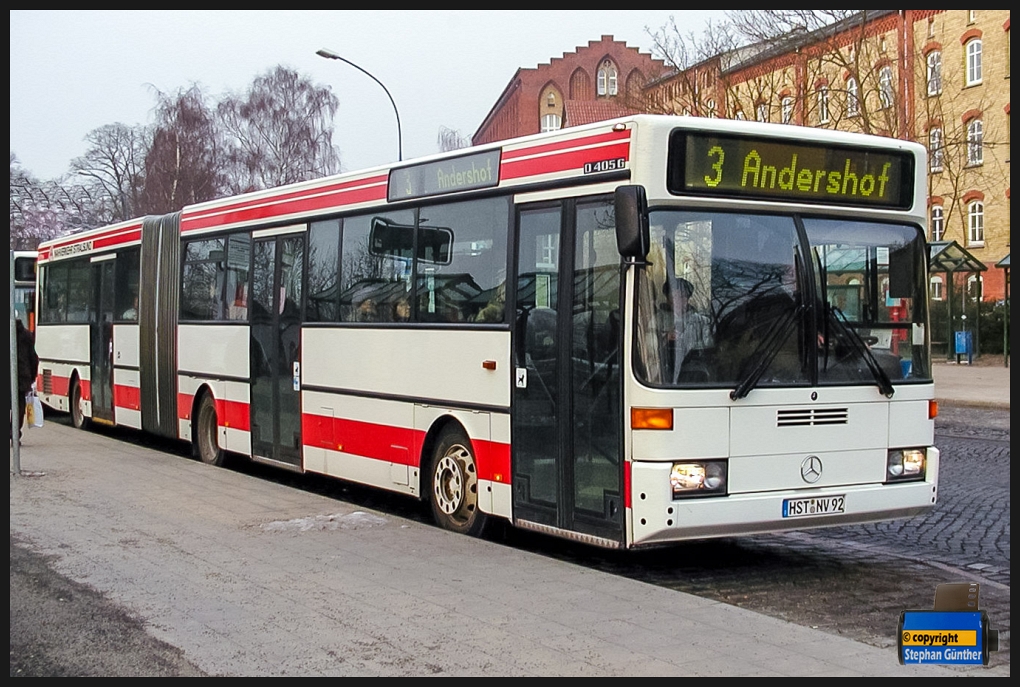 Stralsund, Mercedes-Benz O405G # 92