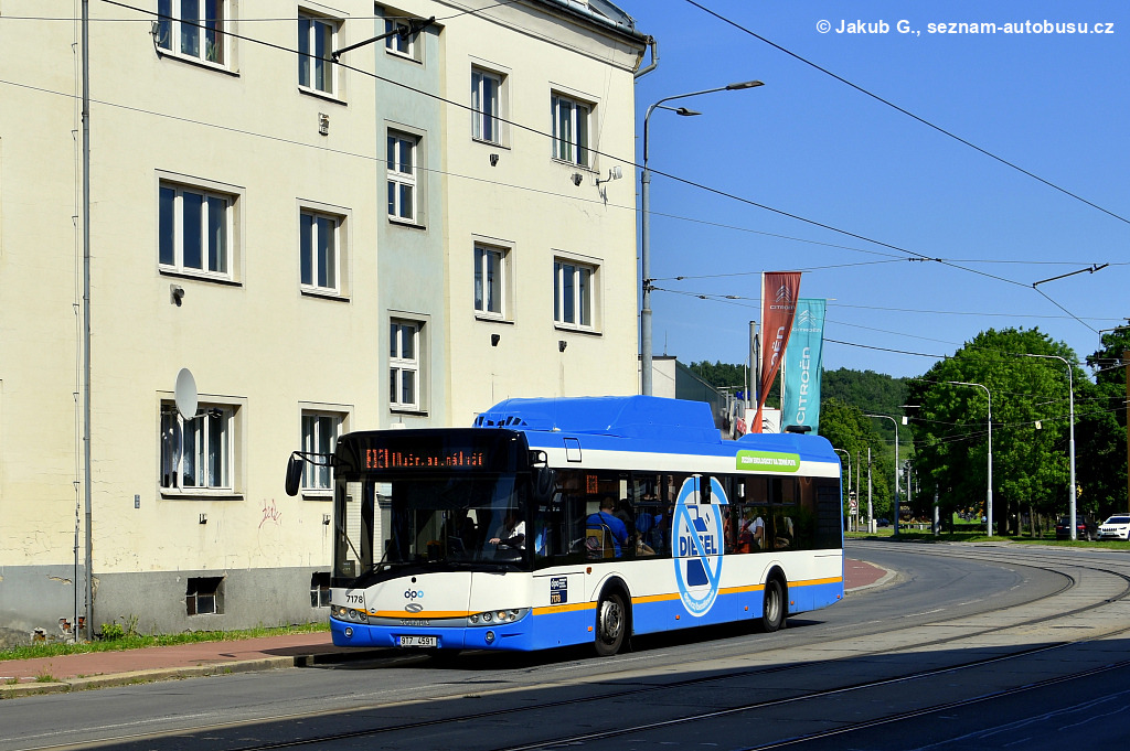 Ostrava, Solaris Urbino III 12 CNG nr. 7178