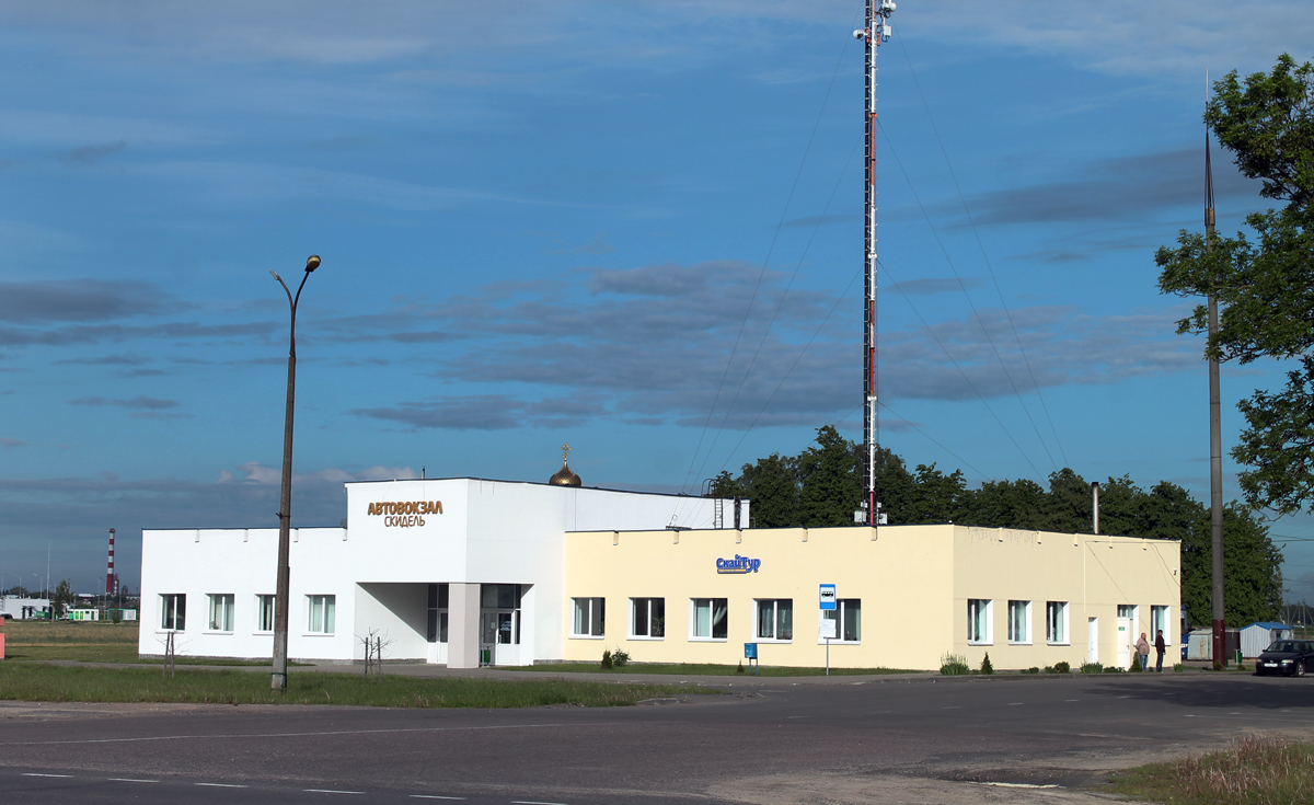 Skidel — Bus terminals, bus stations, bus ticket office, bus shelters