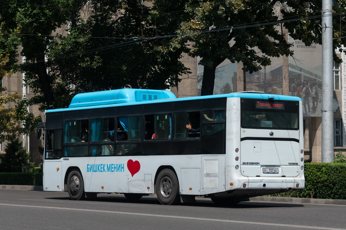 Bișkek, Yutong ZK6108HGH (CNG) nr. 01 727 AG