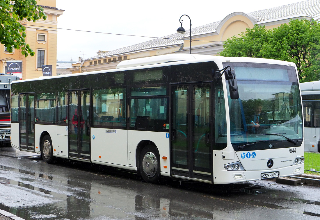 Sankt Petersburg, Mercedes-Benz Conecto II (EvoBus Russland) # 7844; Sankt Petersburg — II International Transport Festival "SPbTransportFest-2021"