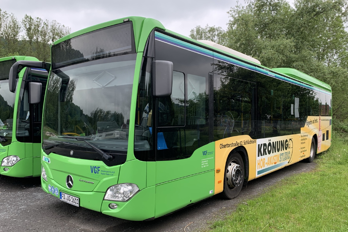 Fulda, Mercedes-Benz Citaro C2 LE Nr. FD-VG 1611