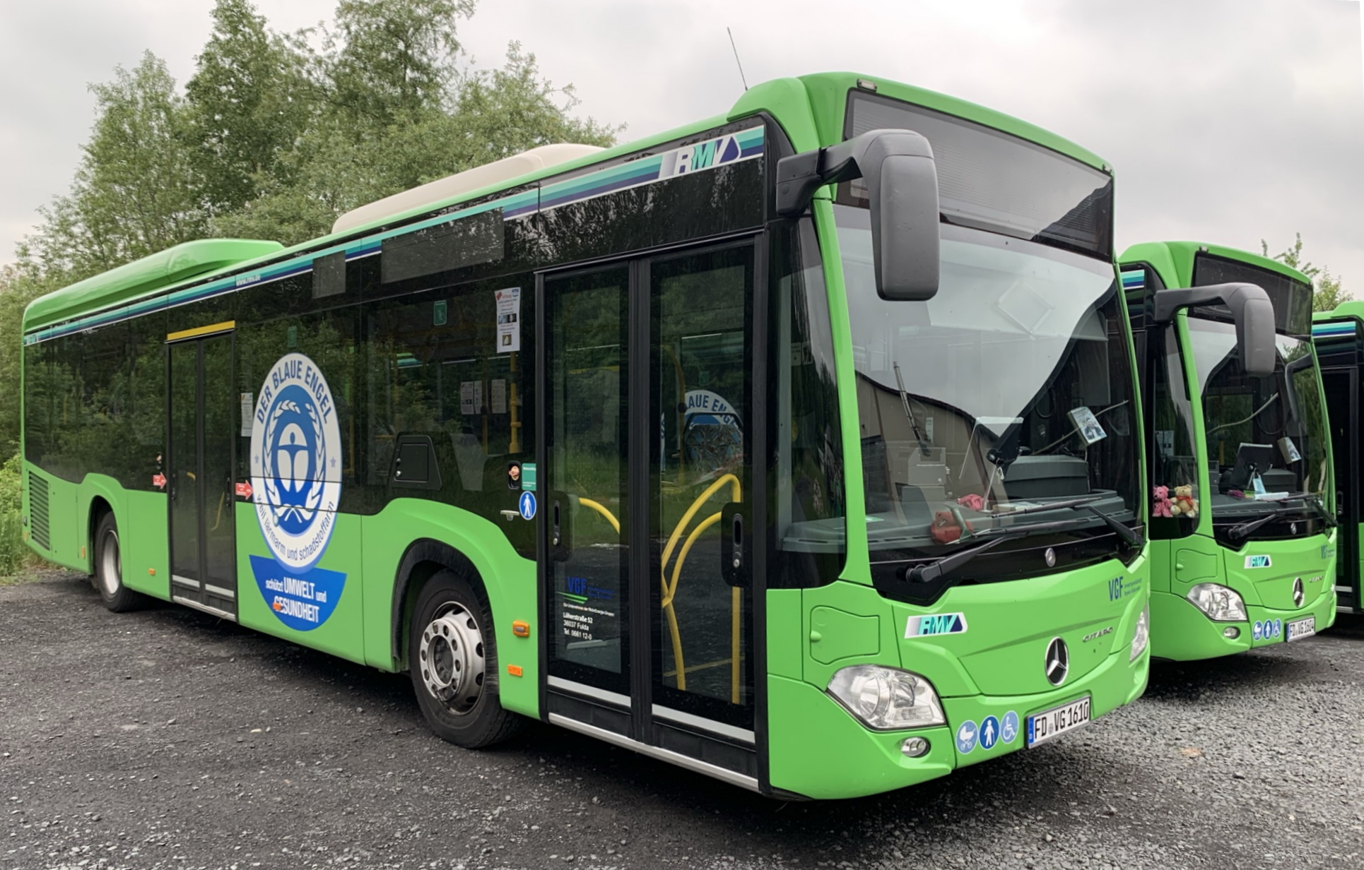 Fulda, Mercedes-Benz Citaro C2 LE # FD-VG 1610; Fulda, Mercedes-Benz Citaro C2 LE # FD-VG 1604