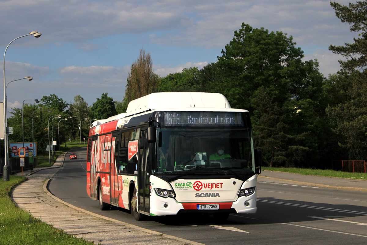 Карвина, Scania Citywide LF CNG № 447