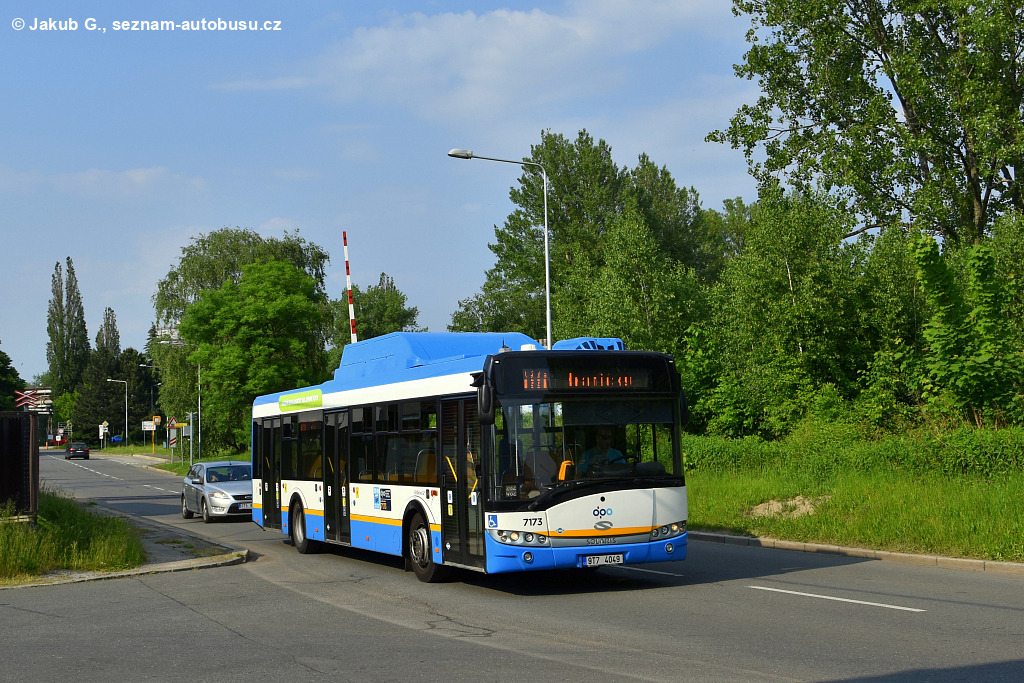אוסטרבה, Solaris Urbino III 12 CNG # 7173