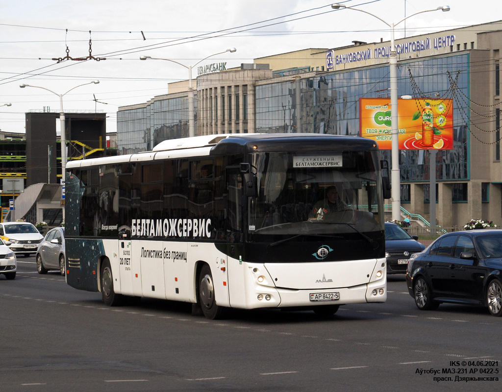 Minsk District, МАЗ-231.062 Nr. АР 0422-5