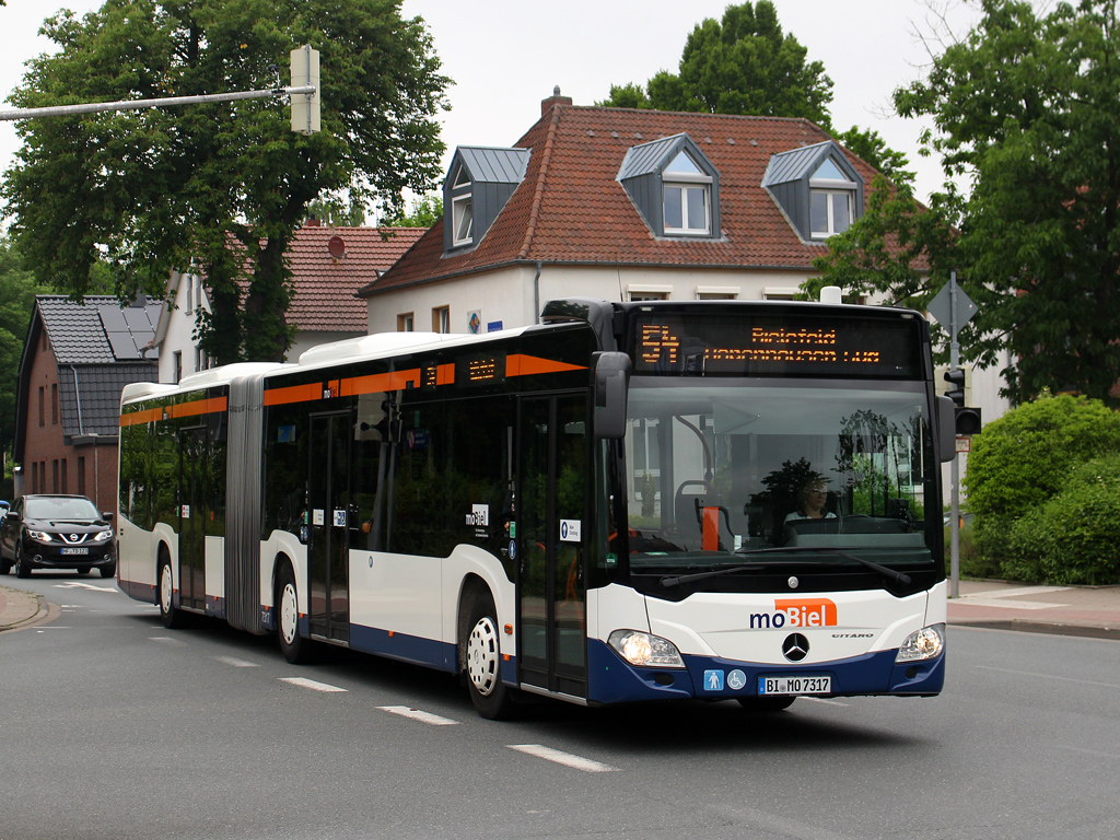 Bielefeld, Mercedes-Benz Citaro C2 G # 7317