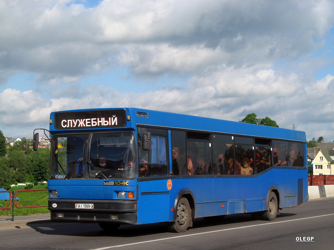 Orsha, MAZ-104.С21 # АІ 1569-2