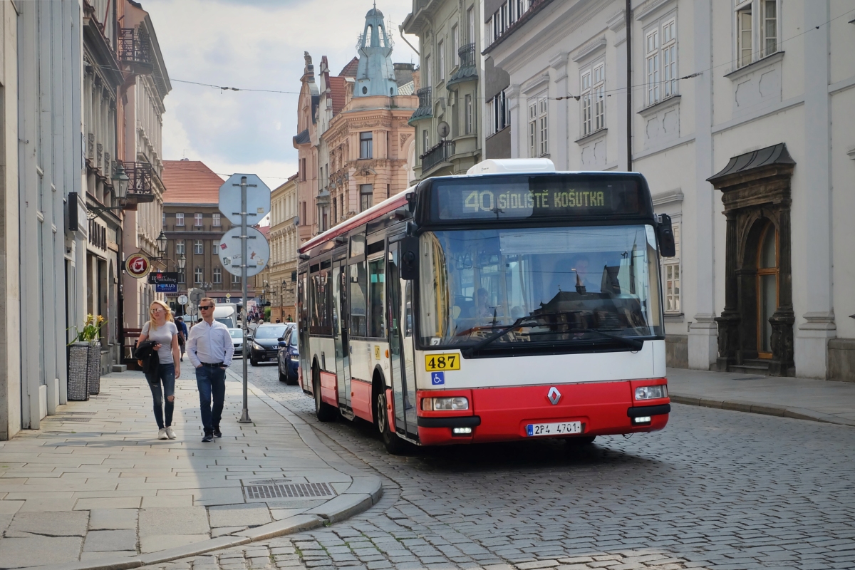 Pilsen, Karosa Citybus 12M.2071 (Irisbus) # 487