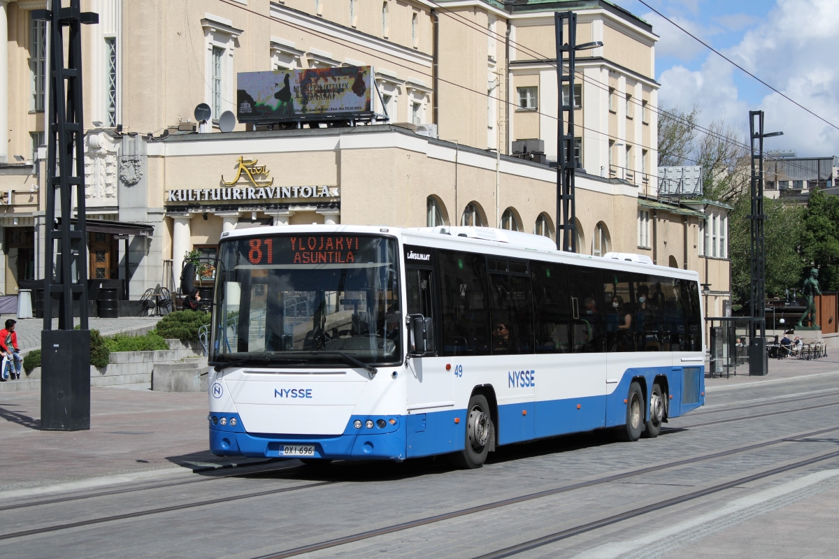 Tampere, Volvo 8700LE # 49