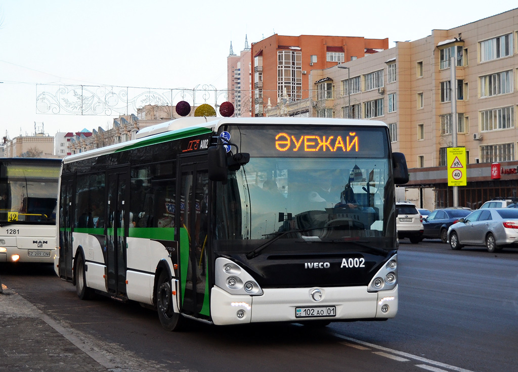 Astana, Irisbus Citelis 12M # A002
