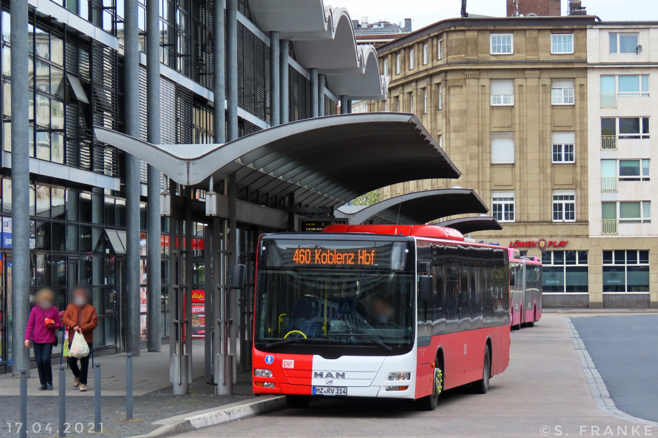 Mainz, MAN A20 Lion's City Ü NÜ323 # MZ-RV 314