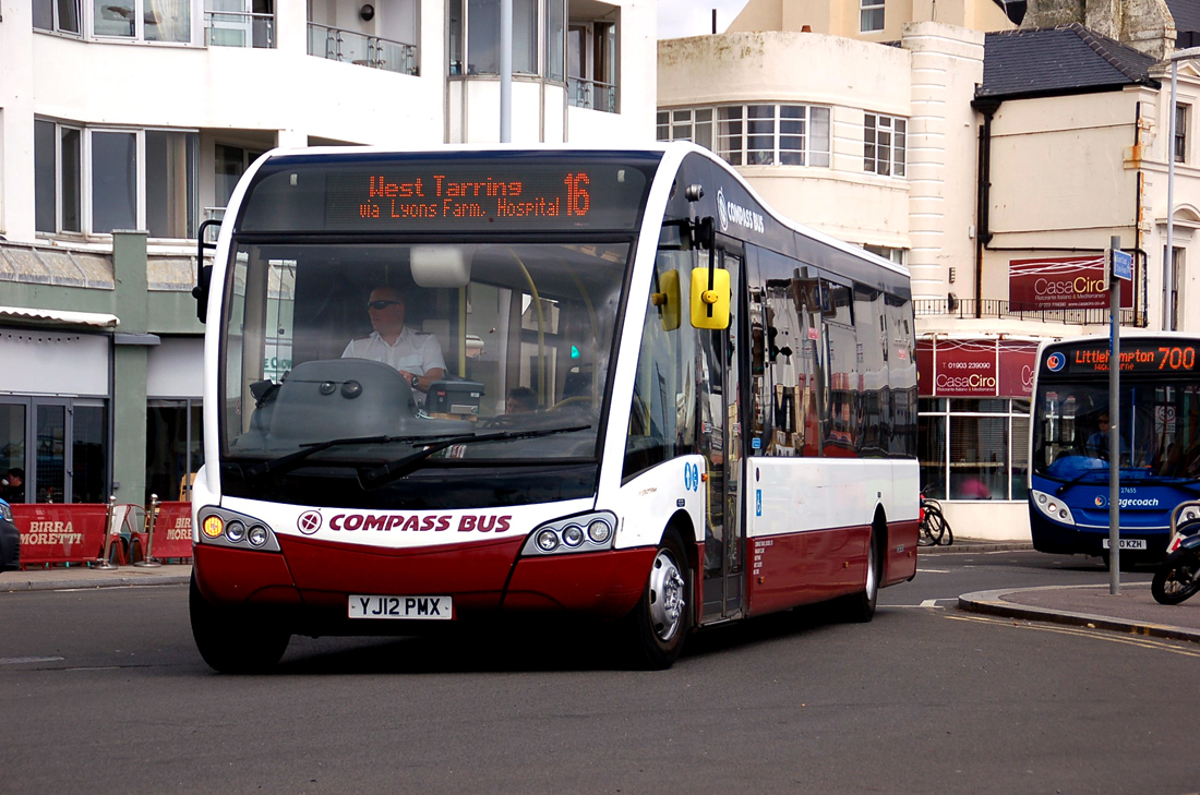 Worthing, Optare Solo №: YJ12 PMX
