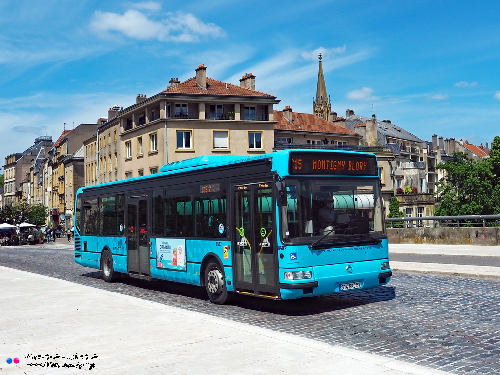 Metz, Irisbus Agora Line # 0502