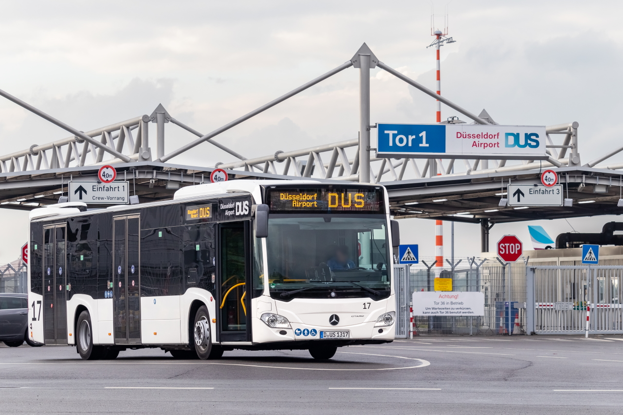 Düsseldorf, Mercedes-Benz Citaro C2 Hybrid # 17