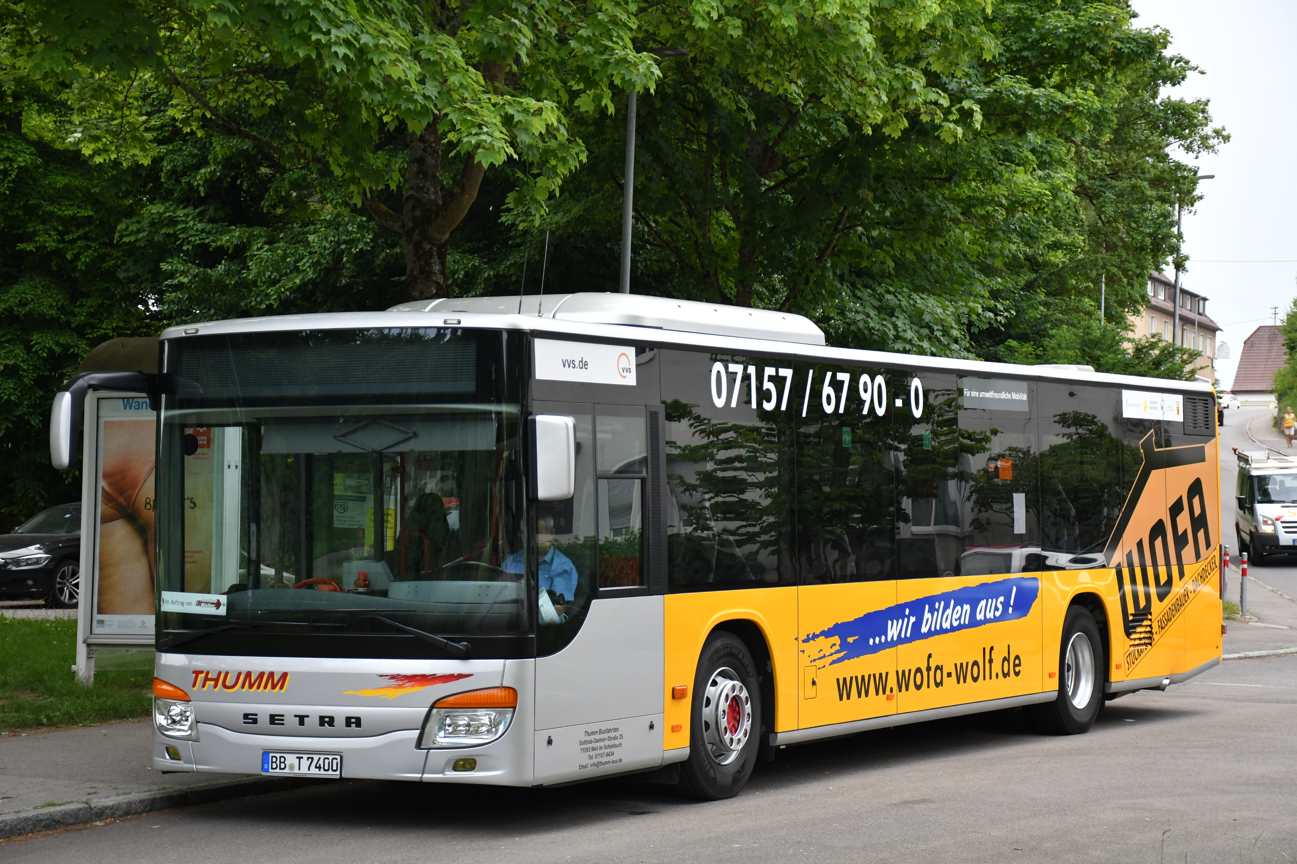 Böblingen, Setra S415NF nr. BB-T 7400