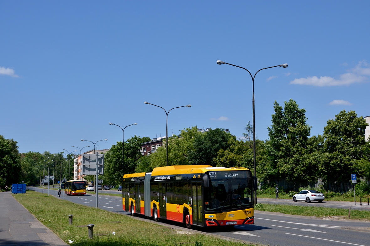 Варшава, Solaris Urbino IV 18 CNG № 7701