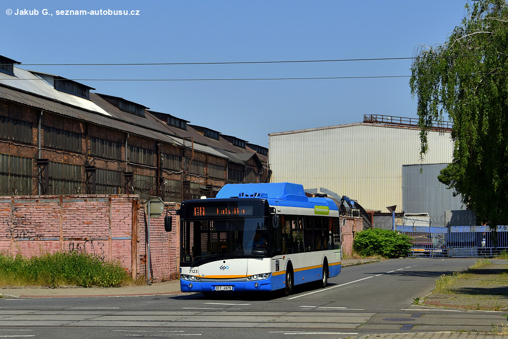 Ostrava, Solaris Urbino III 12 CNG nr. 7123