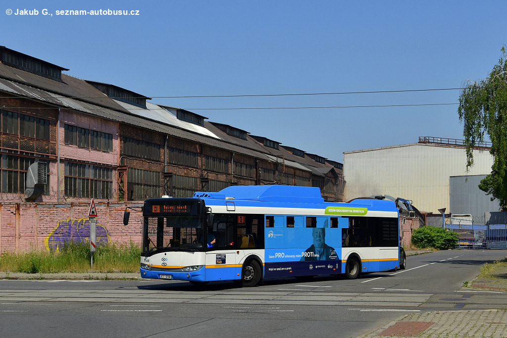 Ostrava, Solaris Urbino III 12 CNG # 7149