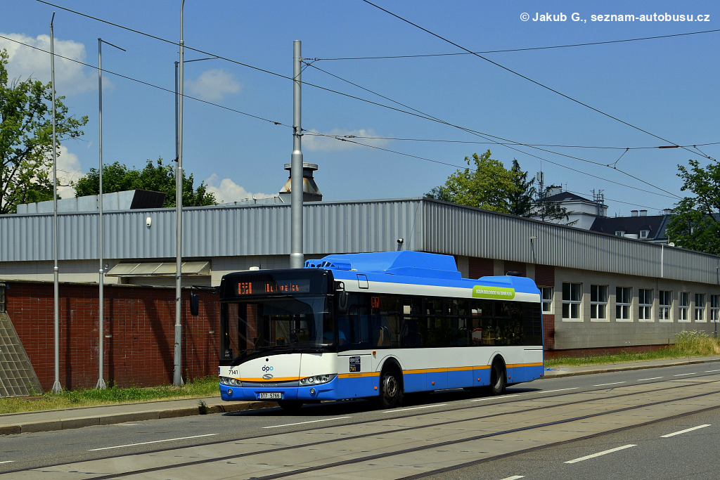 Ostrava, Solaris Urbino III 12 CNG # 7141