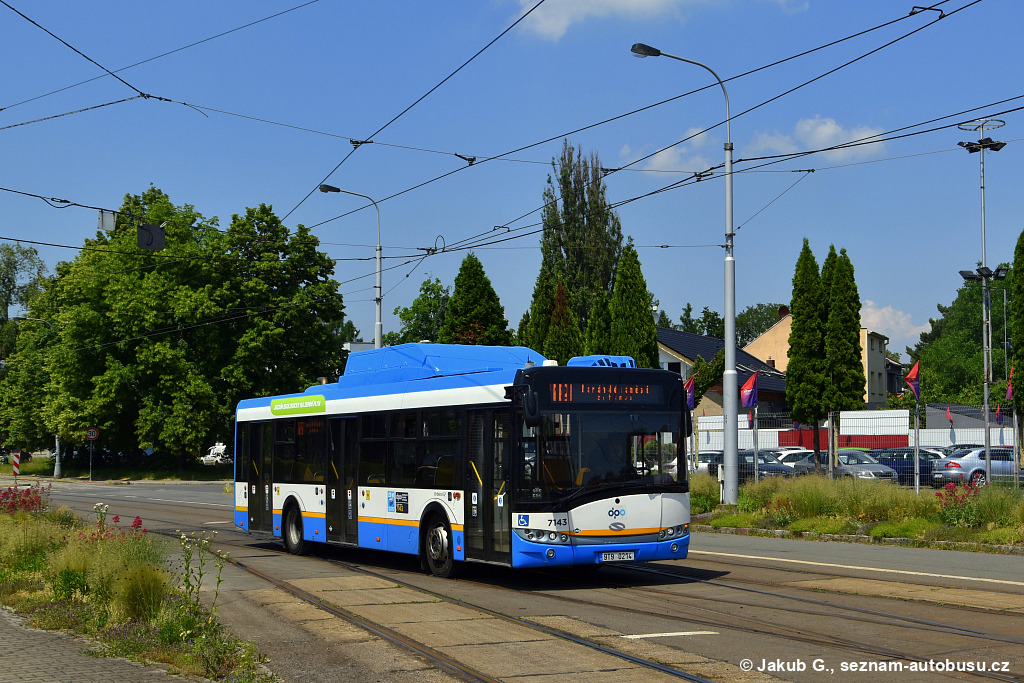 Ostrava, Solaris Urbino III 12 CNG nr. 7143