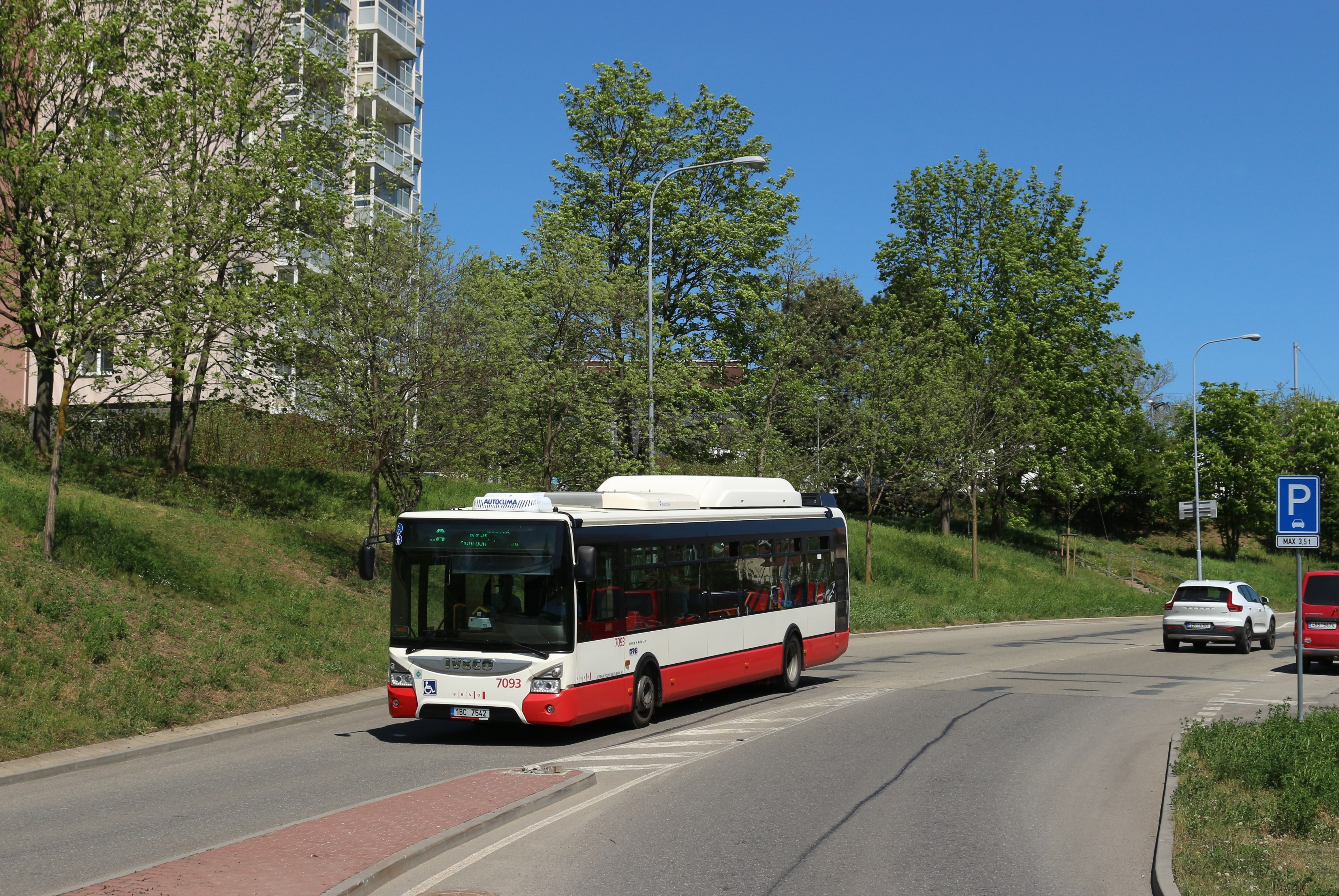 Brno, IVECO Urbanway 12M CNG # 7093