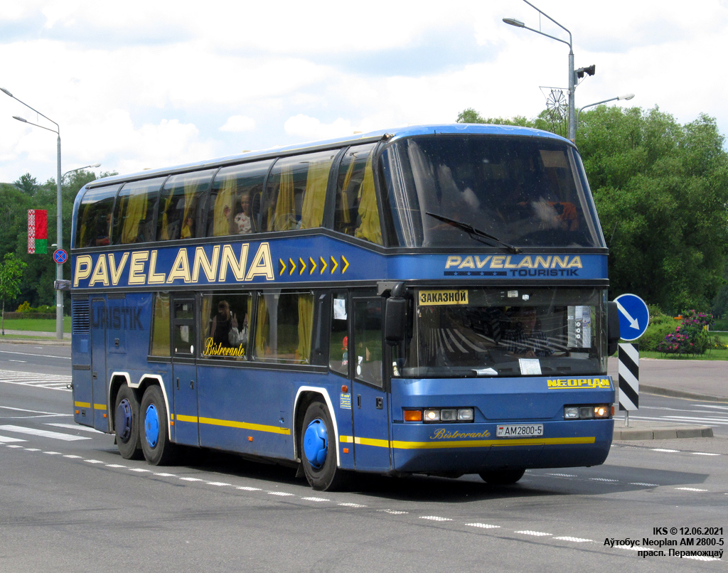 Molodechno, Neoplan N122/3 Skyliner # АМ 2800-5