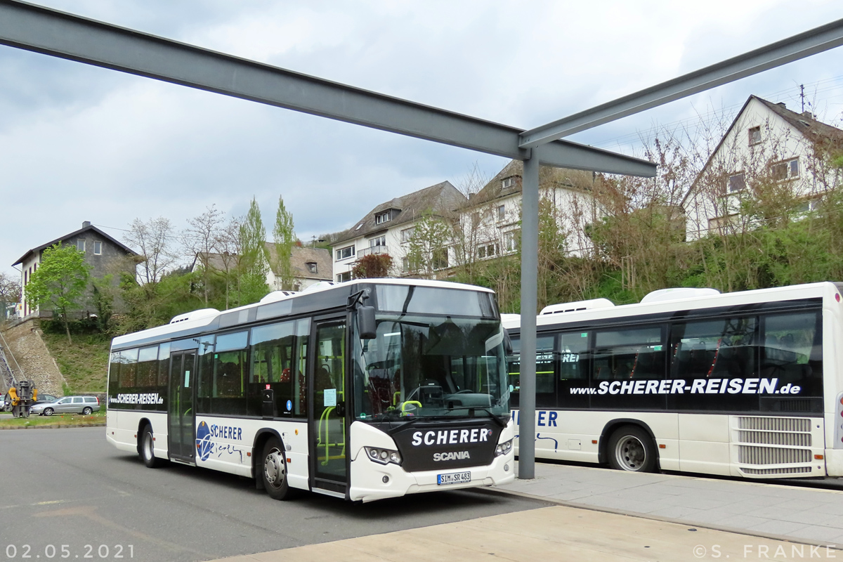 Simmern (Hunsrück), Scania Citywide LE No. SIM-SR 483
