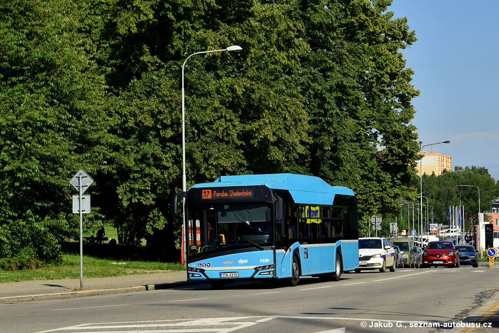 Ostrava, Solaris Urbino IV 12 CNG # 7226