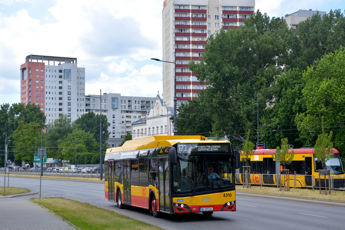 Warsaw, Solaris Urbino IV 12 CNG # 4310