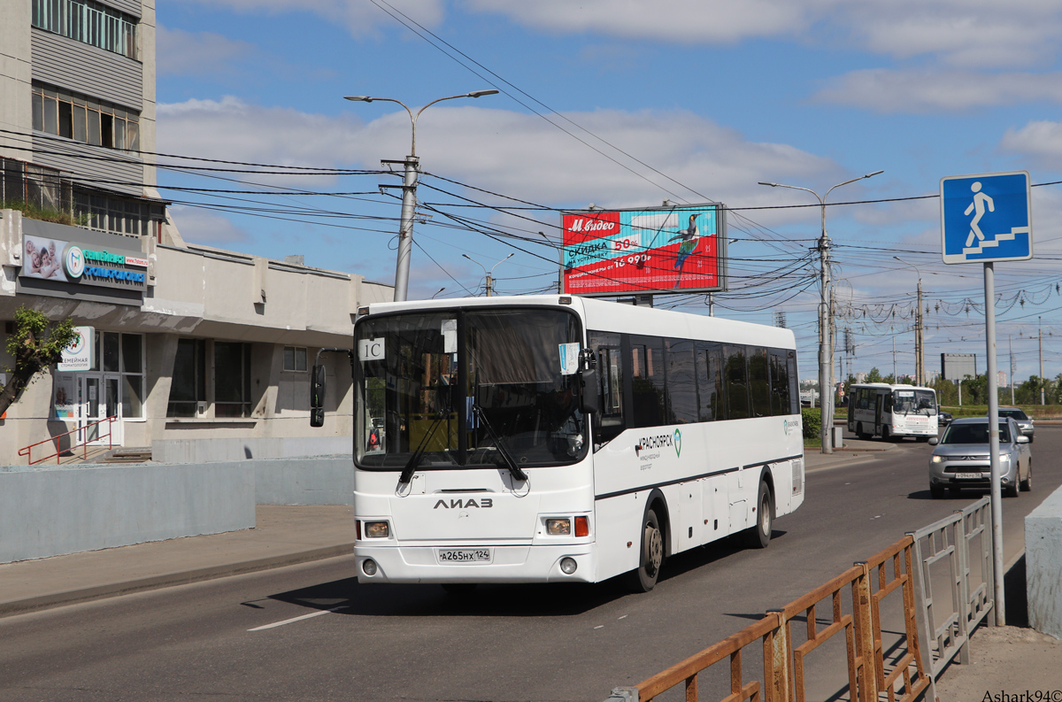 Krasnoyarsk, LiAZ-5256.61 # А 265 НХ 124