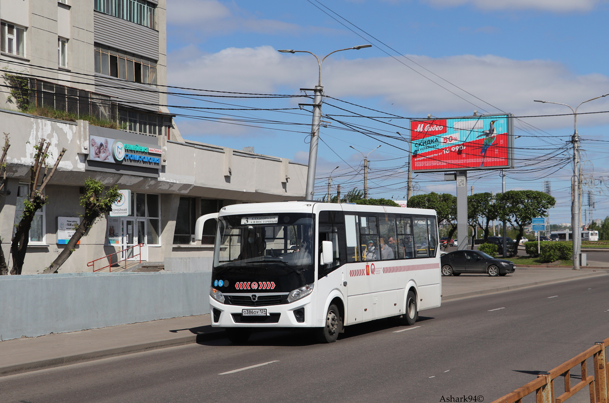 Krasnoyarsk, PAZ-320415-04 "Vector Next" (FD, FS) # О 386 ОУ 124