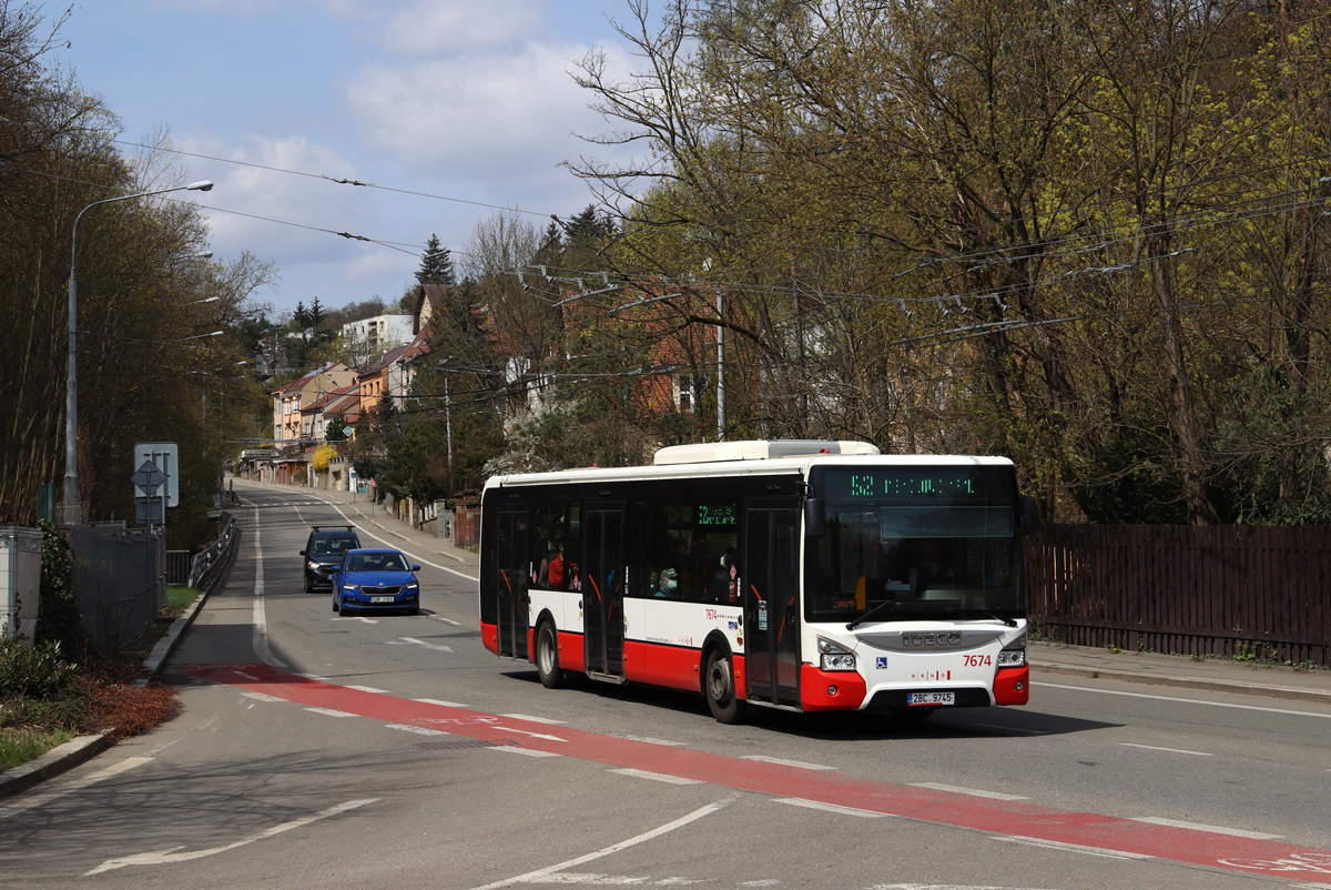 Brno, IVECO Urbanway 12M nr. 7674