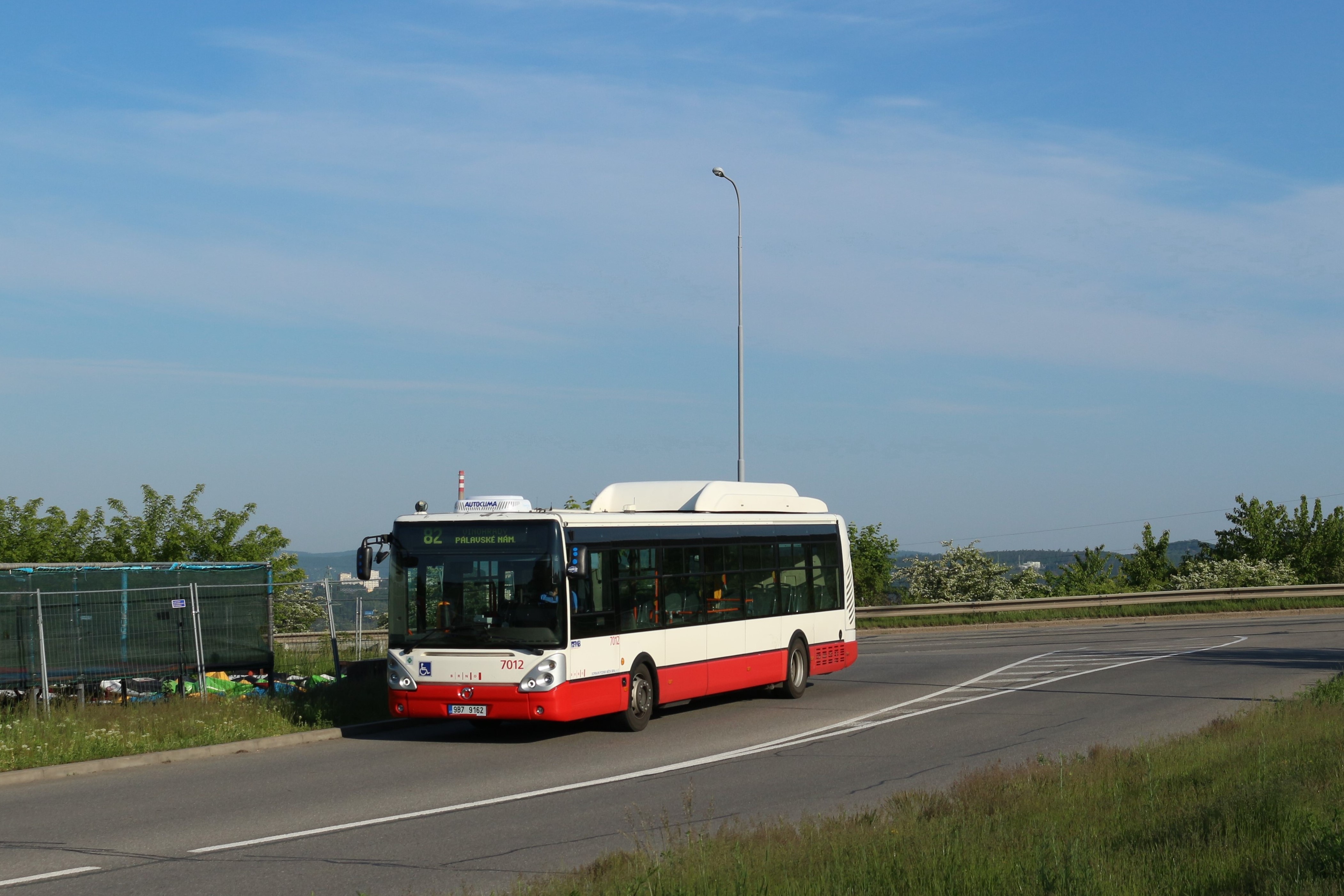 Brno, Irisbus Citelis 12M CNG №: 7012
