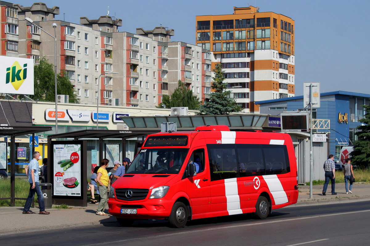 Kaunas, Altas Cityline (MB Sprinter 516CDI) # 345