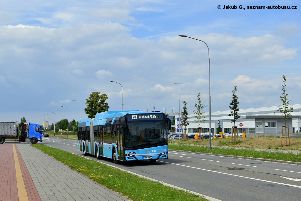 Ostrava, Solaris Urbino IV 18 CNG №: 7920