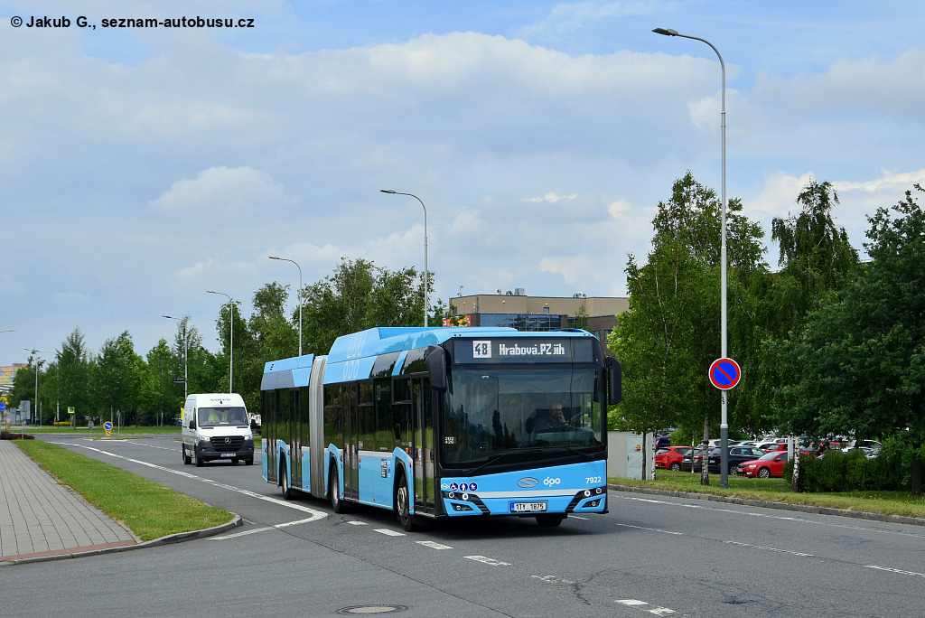 Ostrava, Solaris Urbino IV 18 CNG # 7922