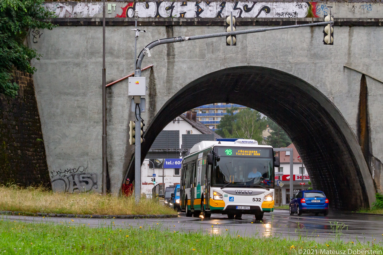 Liberec, IVECO Urbanway 12M CNG nr. 532