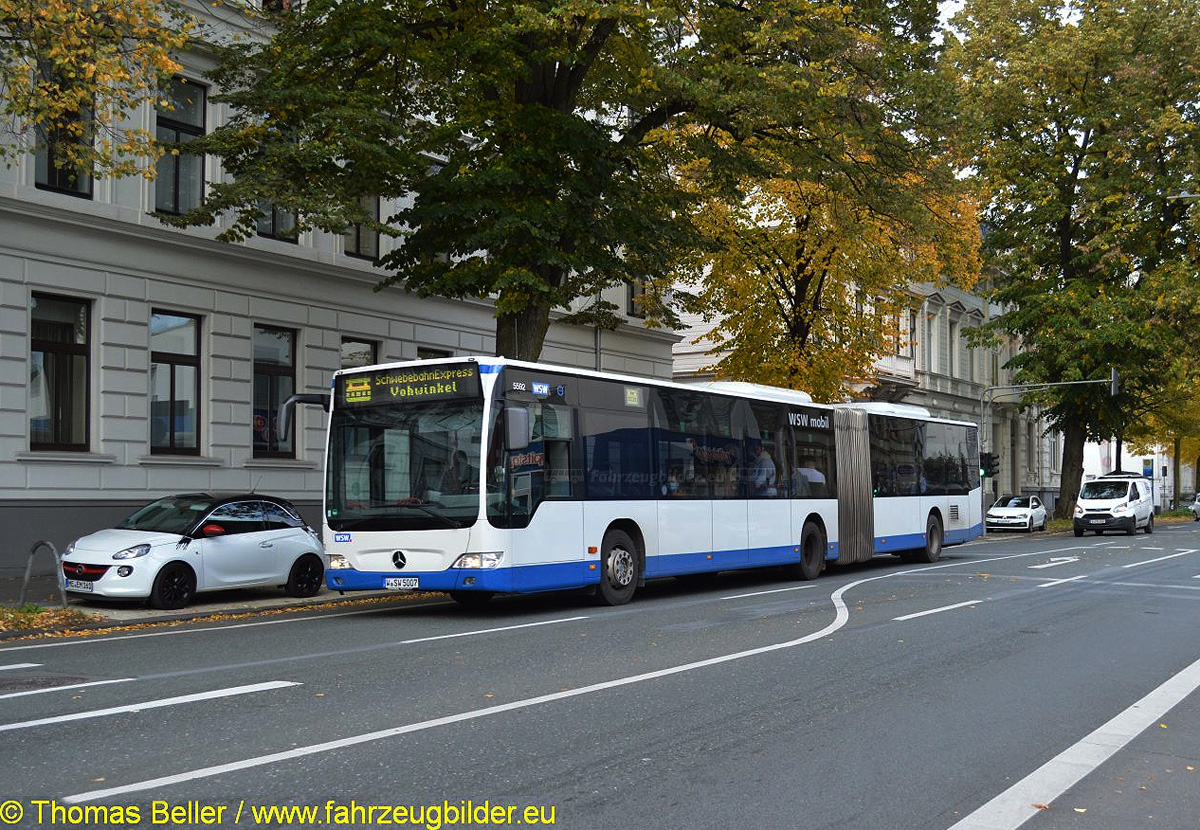 Wuppertal, Mercedes-Benz O530 Citaro Facelift G Nr. 5592