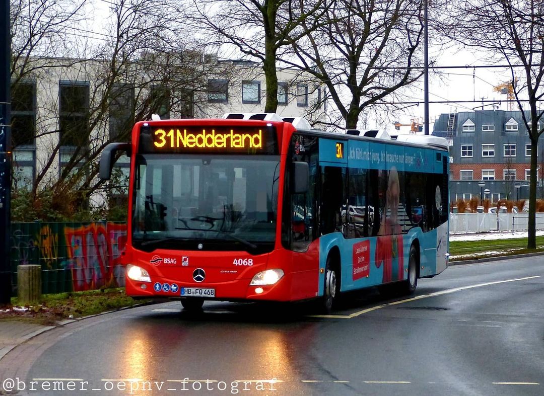 Bremen, Mercedes-Benz Citaro C2 č. 4068