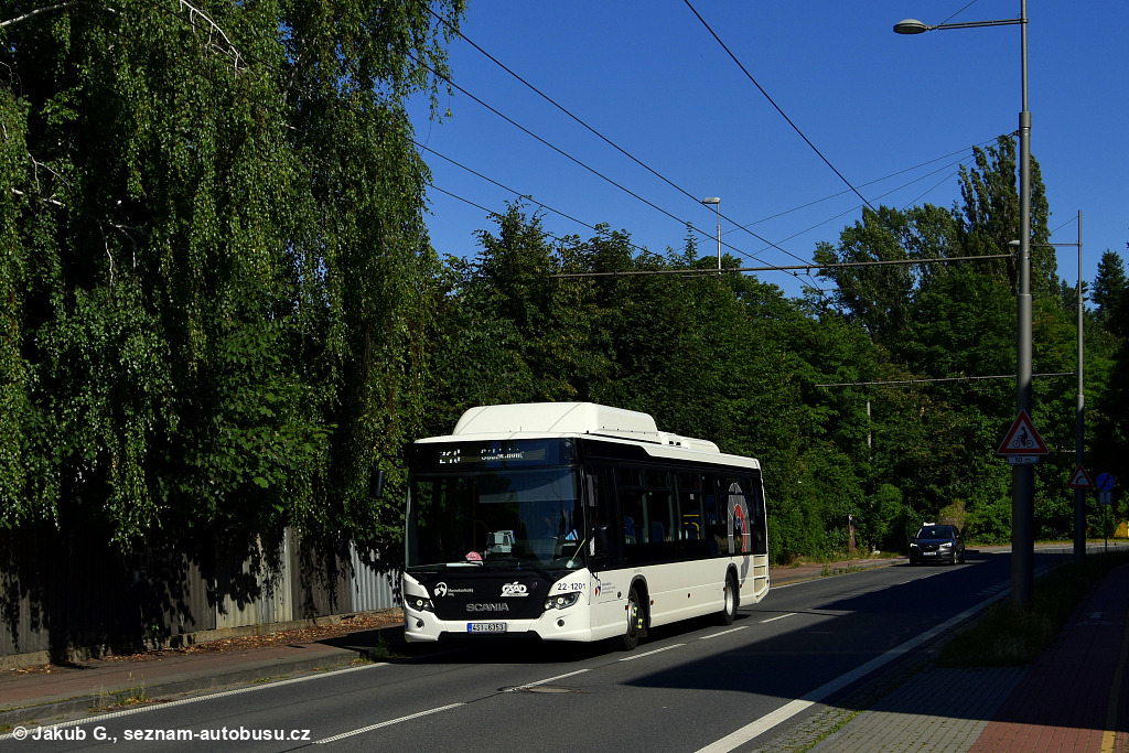 Opava, Scania Citywide LE CNG č. 22-1201
