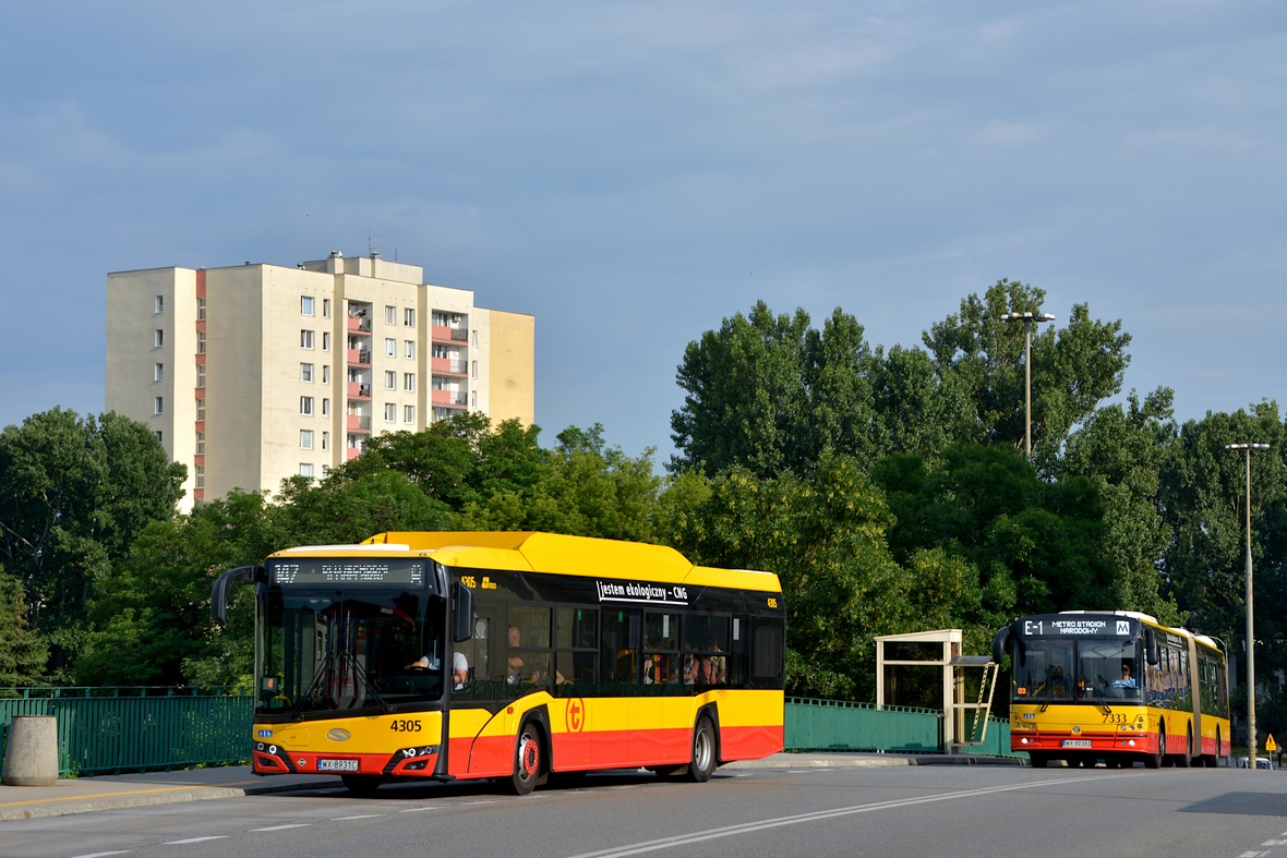 Warsaw, Solaris Urbino IV 12 CNG # 4305