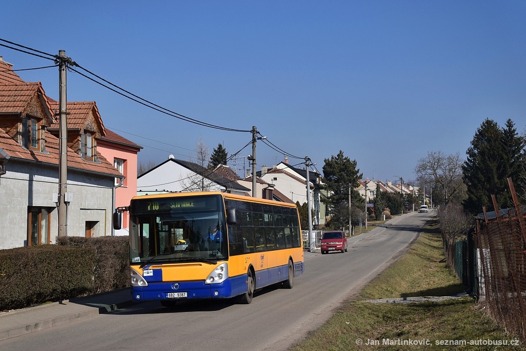 Брно-пригород, Irisbus Citelis 12M № 6B2 9387