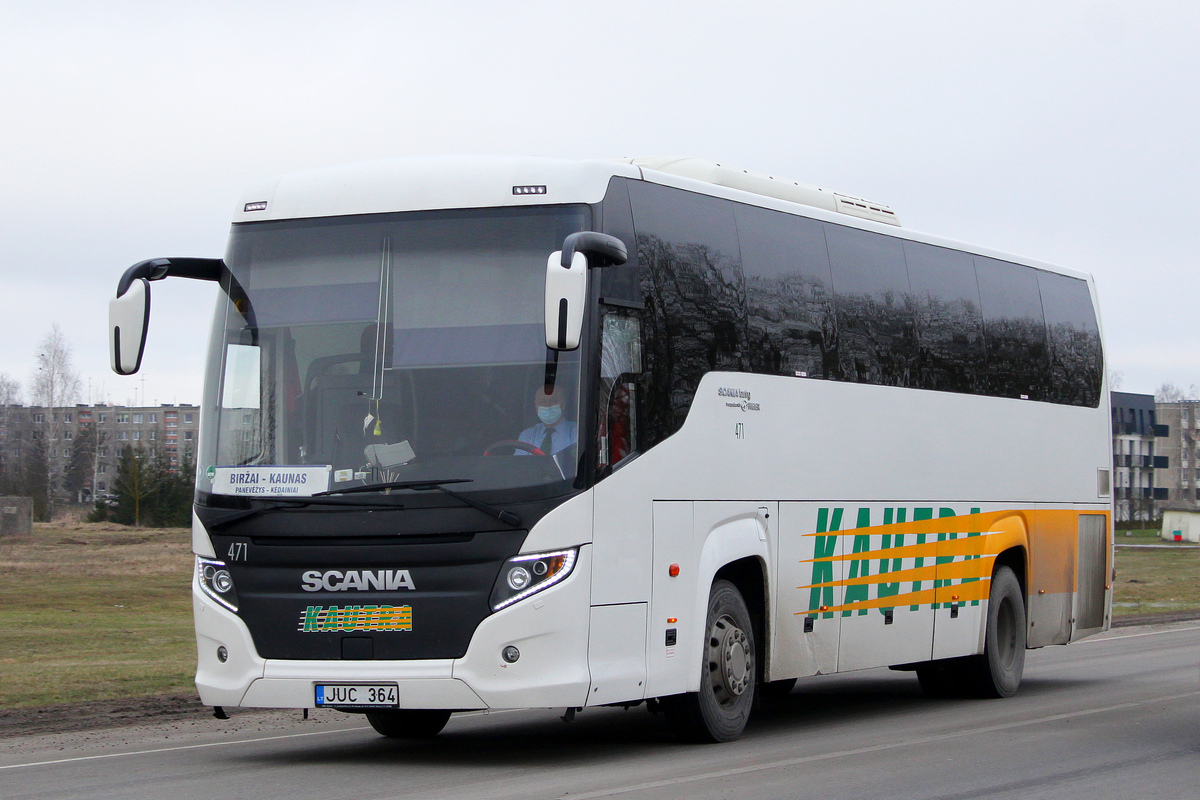 Kaunas, Scania Touring HD (Higer A80T) № 471