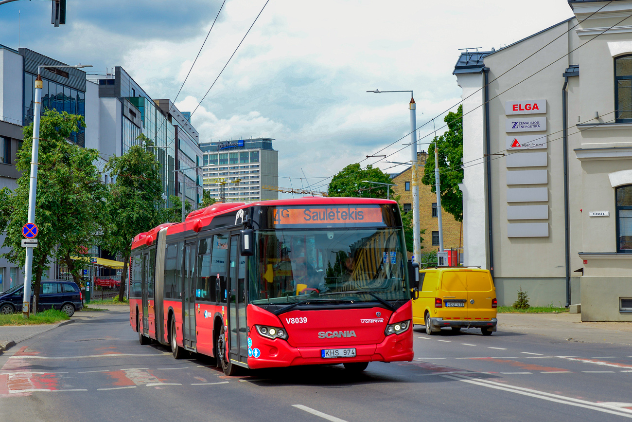 Vilnius, Scania Citywide LFA # V8039
